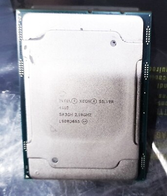 #ad Lot of 4 Intel XEON Silver SR3GH 2.10 GHz Processor $99.99