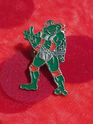 #ad PINS PIN#x27;S LAPEL PIN BADGE COLLECTION VINTAGE DESSIN ANIME LOGO TORTUE NINJA EUR 5.50