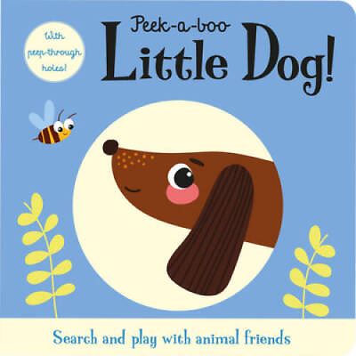 #ad Peek a boo Little Dog Touch and Trace Paperback By Linn Susie GOOD $5.60