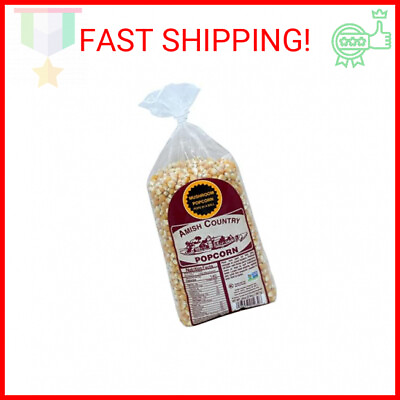 #ad Amish Country Popcorn 2 lbs Bag Mushroom Popcorn Kernels Old Fashioned No $14.40