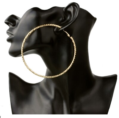 #ad Fashion Large Hoop Earring $7.99