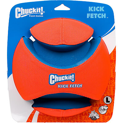 #ad Chuckit Kick Fetch Durable Canvas Ball Will Not Deflate Large 8in Pack of 3 $89.85