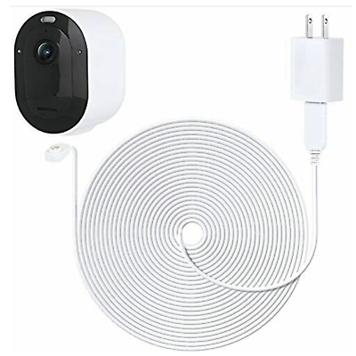 #ad 🆕25 30FT Magnetic Charging Cable amp; Power Plug for Arlo Ultra 2 Pro 3 4 Pro 5s $29.88