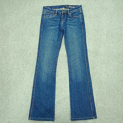 #ad Buffalo Jeans Pink X Bootcut Women 26 Blue Denim $14.27