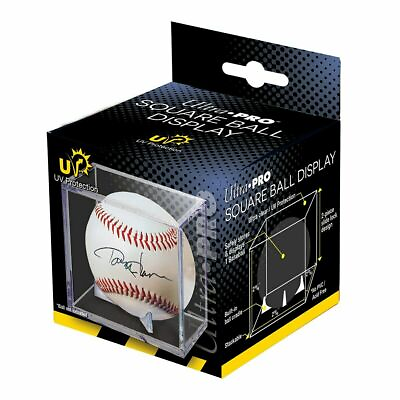 #ad ULTRA PRO UV BASEBALL CUBE BALL HOLDER DISPLAY CASE With CRADLE QTY Discount $8.49