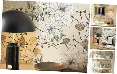 #ad Peel and Stick Wallpaper Floral Contact Paper Vintage Flower Wallpaper Boho $22.20