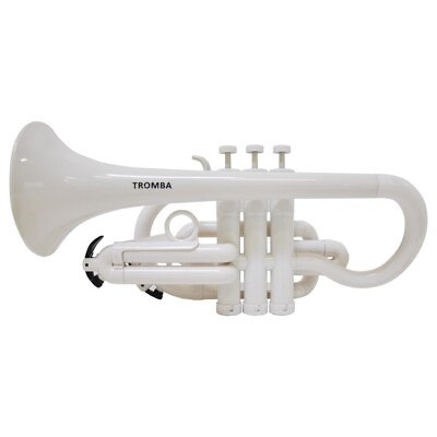 #ad Tromba Pro Professional Plastic Bb Cornet White $56.90