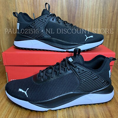 #ad PUMA Men#x27;s PC Runner Sneakers Black Various Sizes $39.90