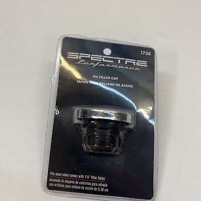 #ad Spectre 1738 Oil Fill Cap Push In Style 1 1 4 Hole Chrome $8.99