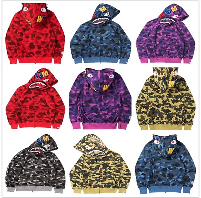 #ad MESSAGE FOR SIZE AND COLOR Bape Jacket $45.00