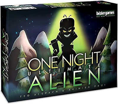 #ad One Night Ultimate Alien Family Party Game Bezier Games BEZONUA Mafia Halloween $25.25
