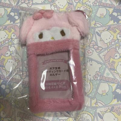 #ad Sanrio Boa Fabric Trading Card Holder My Melody Case $67.68