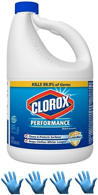 #ad Clorox Performance Bleach with Cloromax Mega Pack 121 oz Bottle $21.99