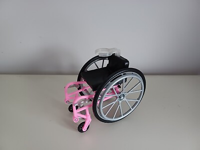 #ad BARBIE Doll Wheelchair Fashionista Chair Ramp Dreamhouse Accessory GBP 10.00