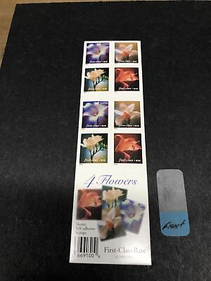 #ad Scott#3454 57 2000 34c Non Denominated Flowers Booklet of 20 MNH $12.95
