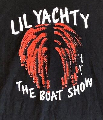 #ad Lil Yachty T Shirt Rap T Shirt Music Festival T Shirt Mens XL Concert T Shirt $12.66