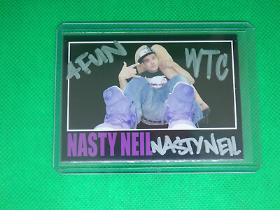 #ad THE ART HUSTLE SERIES 2 AUTOGRAPHED NASTY NEIL CARD $14.24