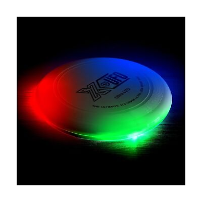 #ad Flying Discs LEDs Light Ultra BrightAuto Light Up in FlightRechargeableM... $50.99