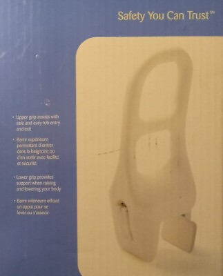 #ad 🦽Invacare #7104 🛁White Tub Safety Support Grab Hand Bar Rail 16quot; 🆓️📦 $52.77