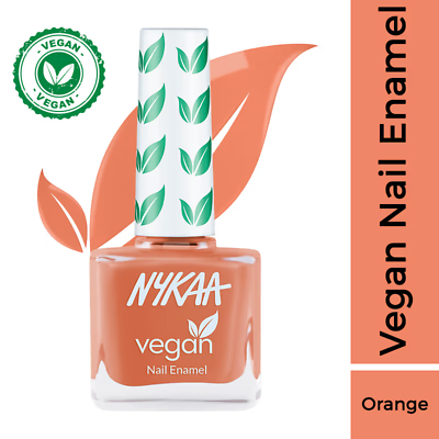 #ad #ad Nykaa Cosmetics Vegan Nail Enamel Carrot On 397 9ml $17.34