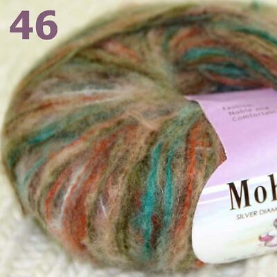 #ad AIPYARN Sale 1SkeinsX25g Soft Lace Crochet Acrylic Wool Mohair Hand Knit Yarn 46 C $9.99