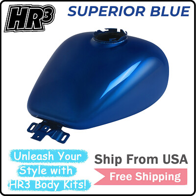 #ad Fuel Gas Tank Fit For Harley Touring Road Glide Special 2008 2024 Superior Blue $599.99