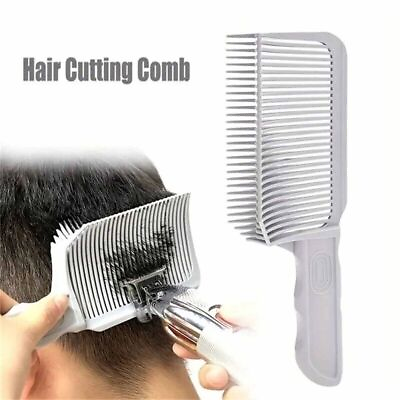 #ad Fading Comb Barber for Clipper Longer Hair Flat Top Haircutting Tools Salon $2.99
