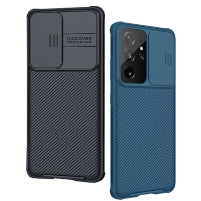 #ad Nillkin Case For Samsung Galaxy S21 Ultra 5G 6.8 inch Slide Cover Protect Camera $11.45