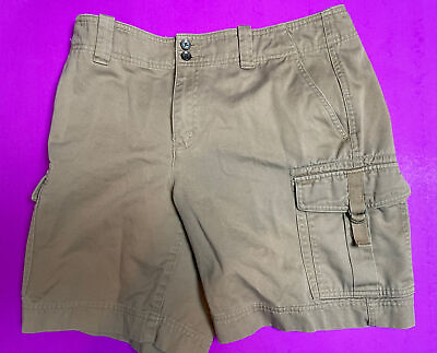 #ad Polo Lauren Ralph Lauren Brown Cargo Shorts Womens Size 6 $15.49