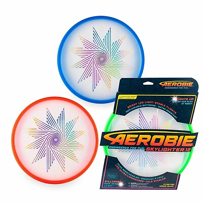 #ad Aerobie Skylighters 12quot; LED Lighted Flying Disc Set Of 3 $24.95