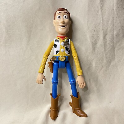 #ad Disney Pixar Toy Story 4 WOODY Poseable 9” Sheriff Woody Action Figure $9.99