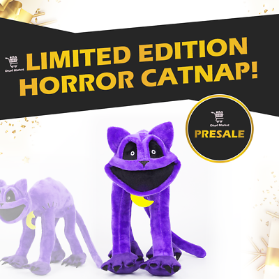 #ad Presale NEW Horror CatNap Smiling Critters Poppy Playtime Chapter 3 Doll Monster $37.99
