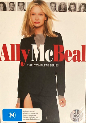 #ad Ally McBeal : Complete Series 1 2 3 4 amp; 5 DVD 2012 30 Disc Box Set SEALED AU $63.99