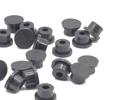 #ad Rubber Drill Hole Plugs Push In Compression Stem 12 Sizes 15 per Package $11.68