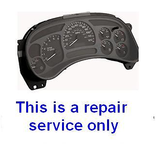 #ad 03 04 05 06 Buick Rendezvous LeSabre Cluster Gauge Dashboard Repair Service $65.54