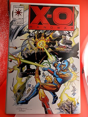 #ad 1993 Valiant Comics X O Manowar Issue 18 Jim Calafiore Cover Artist FREE SHIPPNG $7.00
