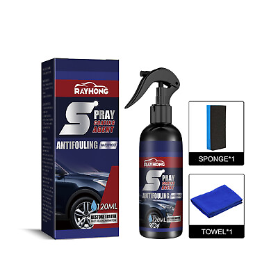 #ad 2pcs Multi functional Coating Renewal Agent Quick Coating Spray High Protection $8.69
