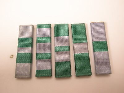#ad Military Ribbons lot Vintage fits metal ribbon pin mount or tie bar clip $26.49