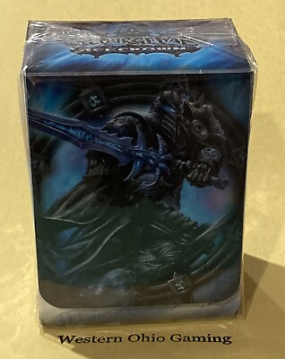 #ad World Of Warcraft TCG Scourgewar Icecrown Deck Box NEW WOW Trading Card Game $19.99