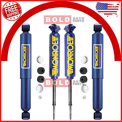 #ad Front amp; Rear Monroe Shock Absorber Set For Chevy Express GMC Savana 2500 3500 $128.49
