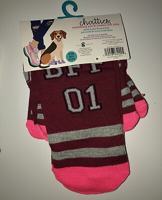 #ad Pet and Owner Matching Low Cut Socks For Big pups amp; Adult Size 9 11 BFF 01 $7.95