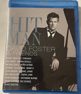 #ad Hit Man: David Foster amp; Friends Blu ray By David Foster Very Good $21.89