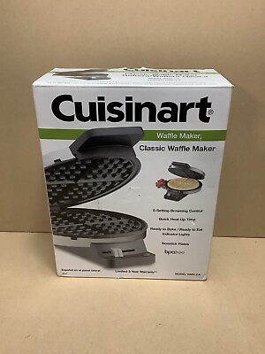 #ad Cuisinart Classic Waffle Maker Stainless Steel WMR CA New $25.99