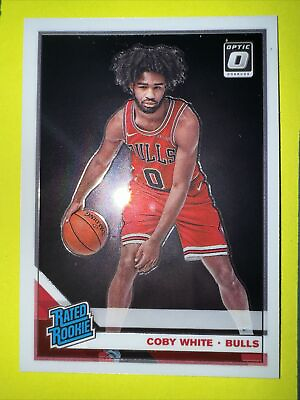 #ad 2019 20 Donruss Optic Coby White Rated Rookie Bulls $3.99