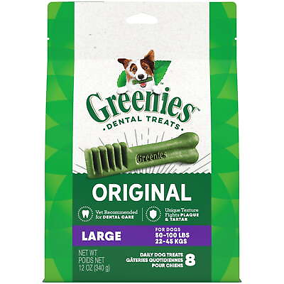 #ad Greenies Large Original Dental Treats for Dogs 12 Oz Pouch Dog Chews amp; Treats $22.55