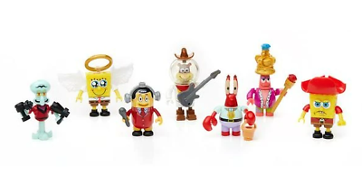 #ad Mega Bloks SpongeBob SquarePants Micro Action Figures Series 4 Blind Bag Figure $8.99