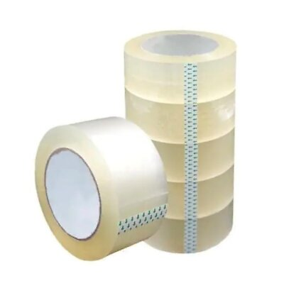 #ad 24 Rolls Shipping Packaging Box Packing Sealing Tape 2 mil 3quot; x 110 Yard 330FT $37.95