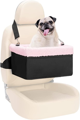 NOVOLAB Puppy Car Seat Upgrade Deluxe Portable Pet Dog Booster Car Seat with Cli $59.99