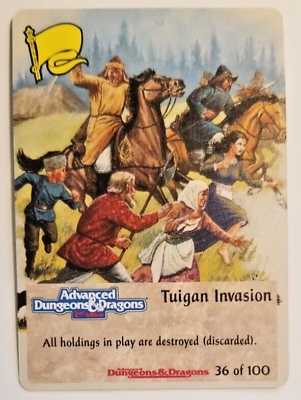 #ad SPELLFIRE CARDS CCG Tuigan Invasion Powers 36 100 Near Mint $2.95
