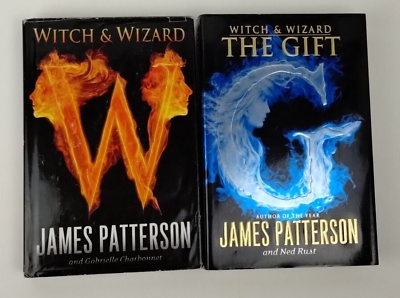 #ad James Patterson Witch amp; Wizard Series HC DJ Books Lot of 2 Gift Witch Wizard $11.99